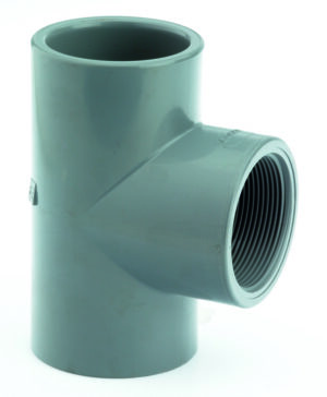 ABS Tee 90 Plain/BSP Female Threaded