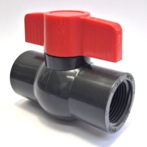 PVC BSP Threaded Compact Ball Valve - Imperial