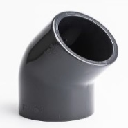 PVC Inch Plain 45 Elbow
