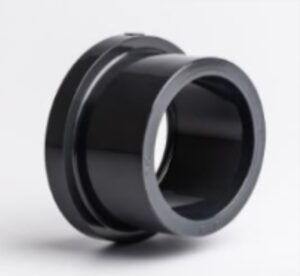 PVC Metric Stub Flange (Serrated Face) Plain