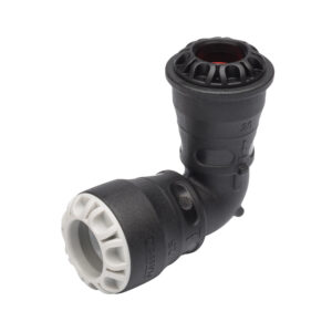 MDPE Wras Approved 90 Elbow Metric to Imperial