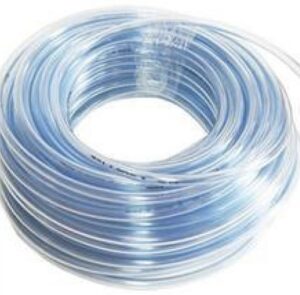 PVC Clear Plastic Flexible Tube (15 Metres Coil)