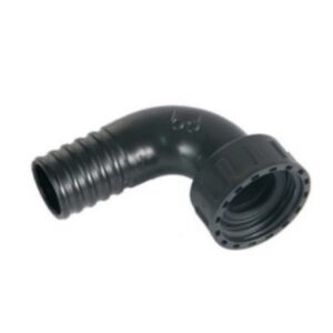 Polypropylene Hose Tail Elbow 90 x BSP Female Nut
