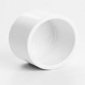 White Pool & Spa Fitting Plain Cap