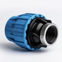 MDPE Compression Fitting Adaptor Female (Plain x Threaded BSP)