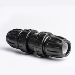 PE Compression Double Union Check Valve Plain