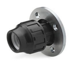 MDPE Compression Flange Adaptor Plain G-B-Ring