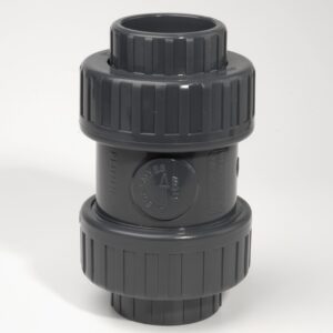 PVC Check Valve Plain Sockets with Ball EPDM Seals