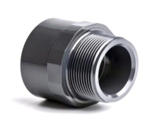 PVC Adaptor Plain Female x BSP Male Threaded