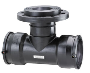 PE Electrofusion Flanged Tee
