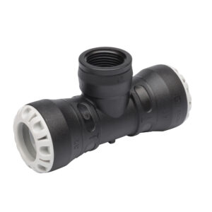 MDPE Wras Approved 90 Tee Female Threaded